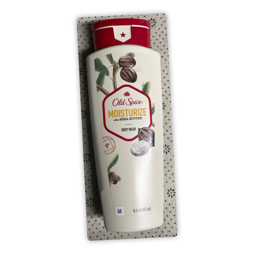 Old Spice Body Wash With Shea Butter,‎ 16 FL OZ